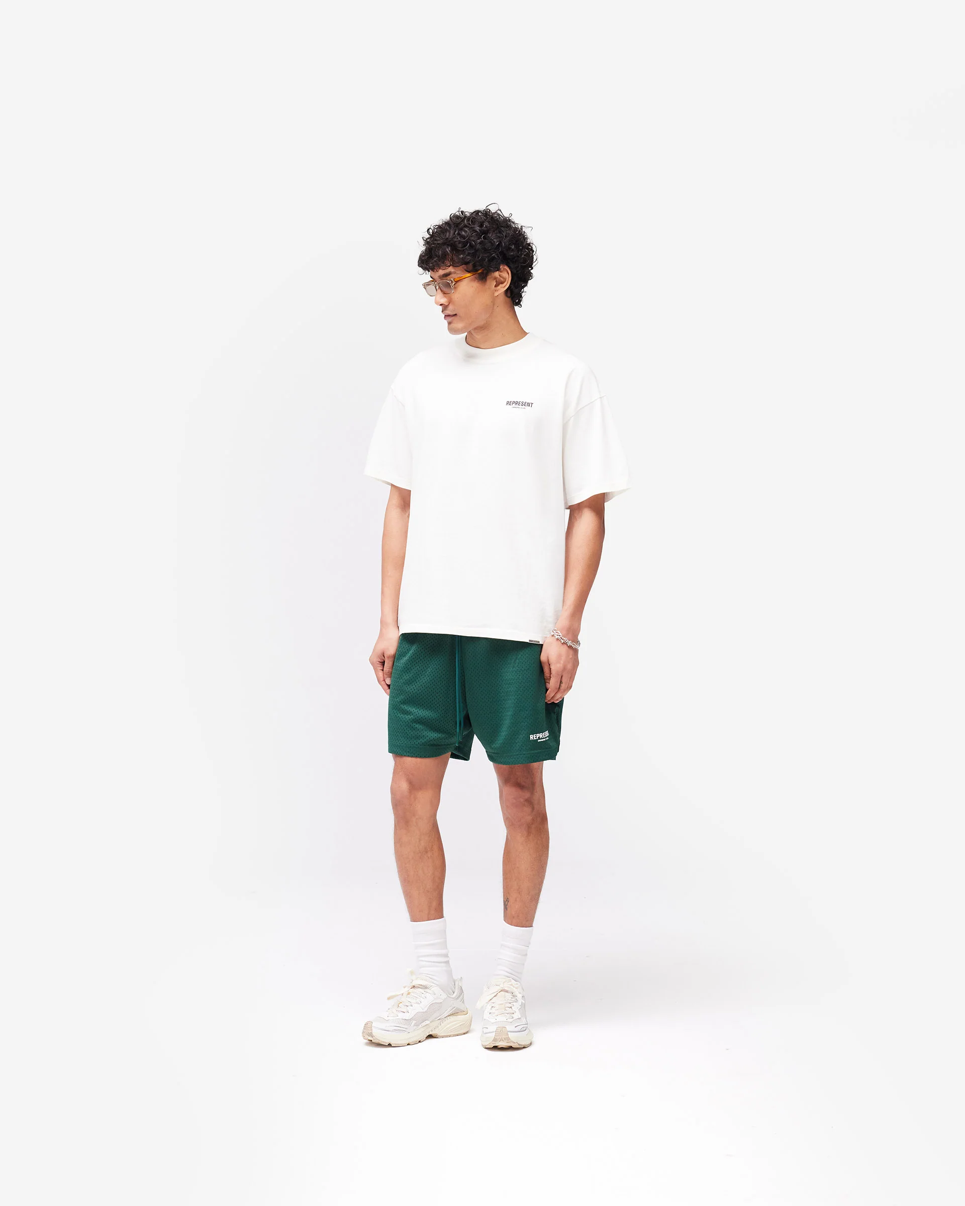 Represent Owners Club T-Shirt - Flat White - Image 8