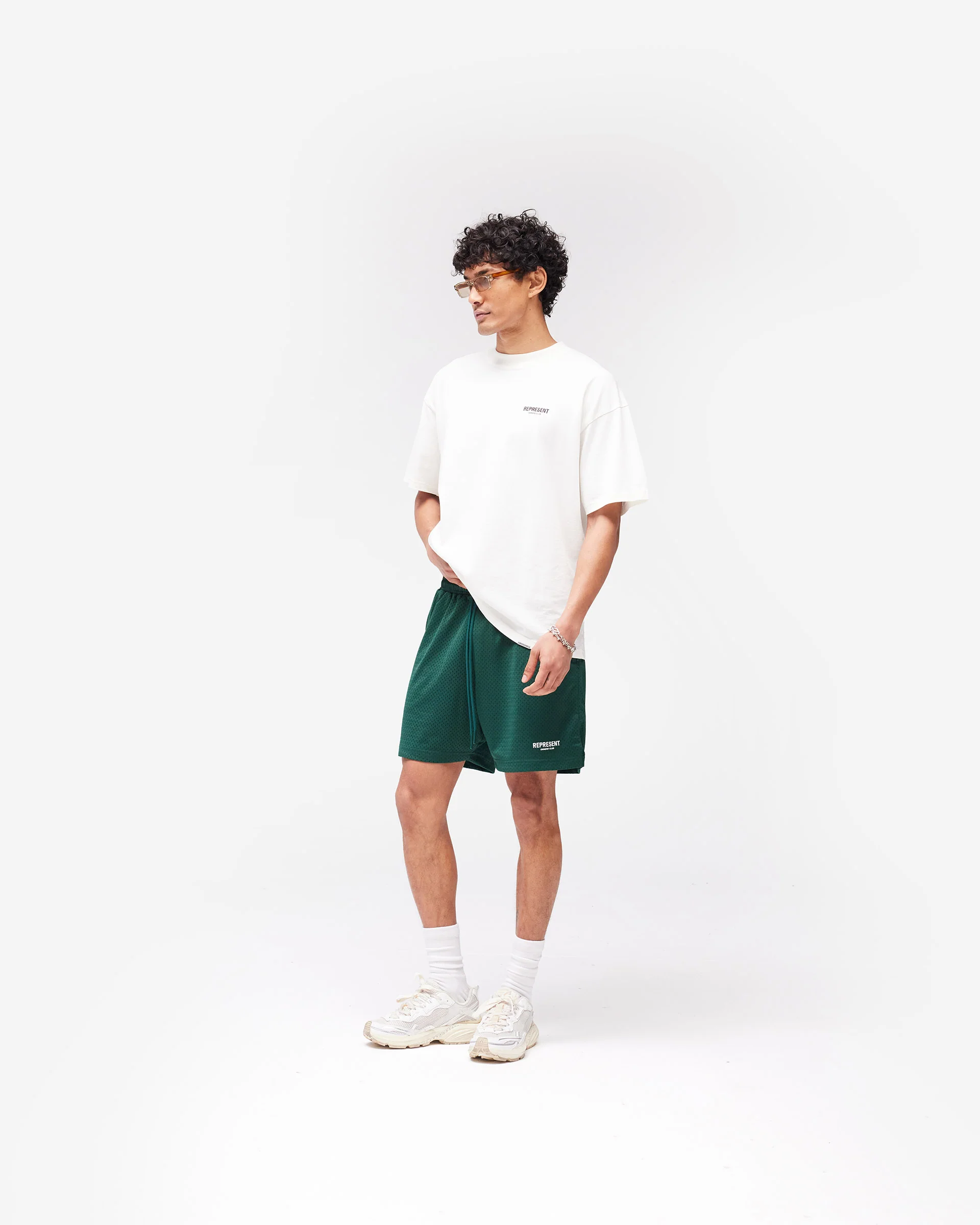 Represent Owners Club T-Shirt - Flat White - Image 9