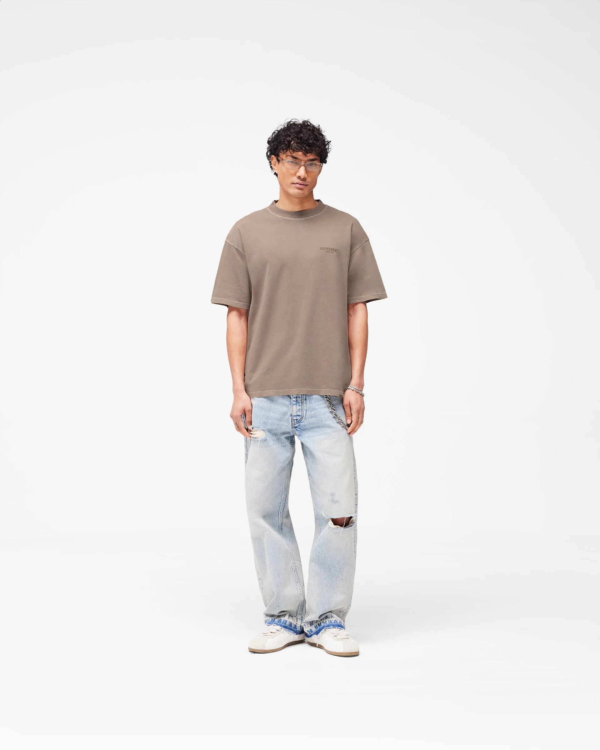 Represent Owners Club T-Shirt - Mushroom - Image 6