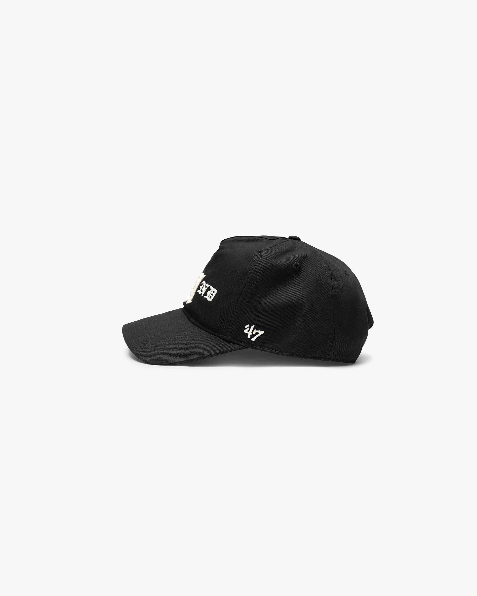 Represent X 47 EngLAnd Old English Cap - Jet Black - Image 4
