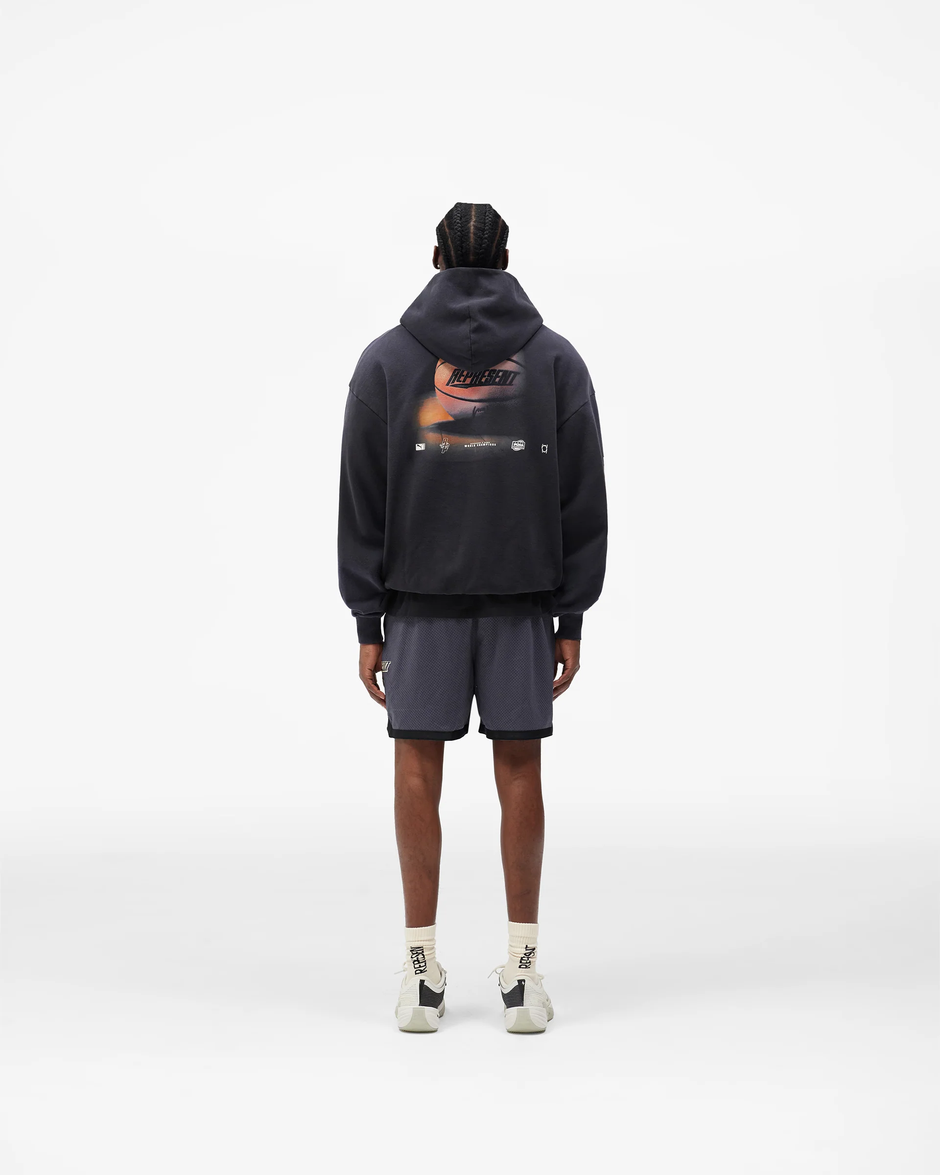 Represent X Puma Hoodie - Puma Black - Image 9