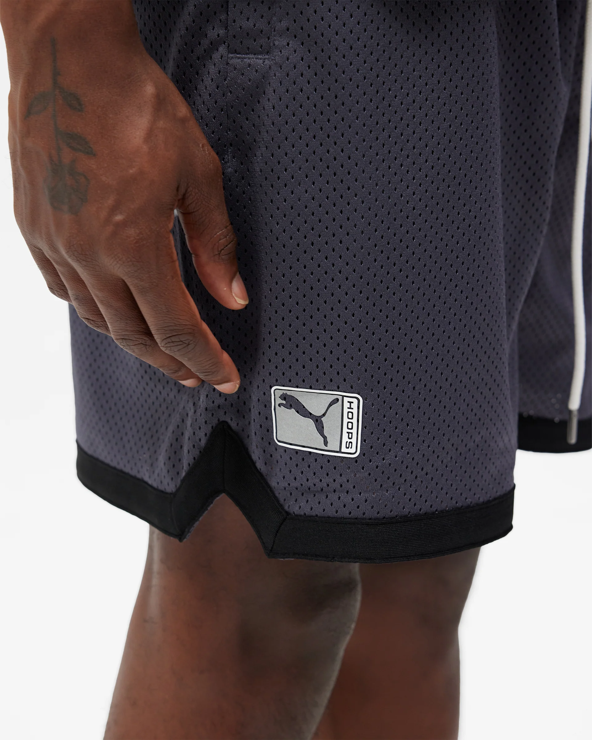 Represent X Puma Shorts - Galactic Grey - Image 7