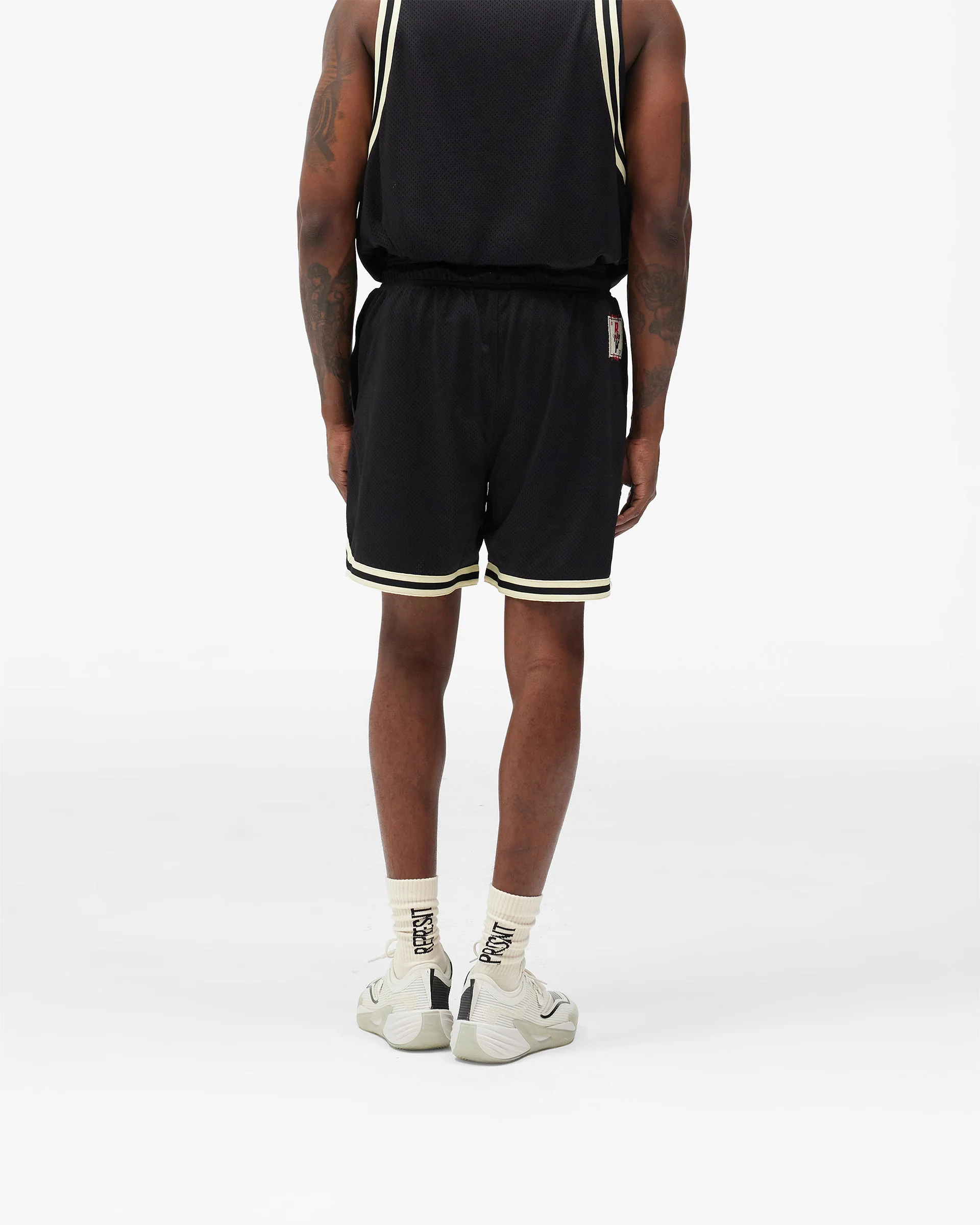 Represent X Puma Shorts - Puma Black - Image 6