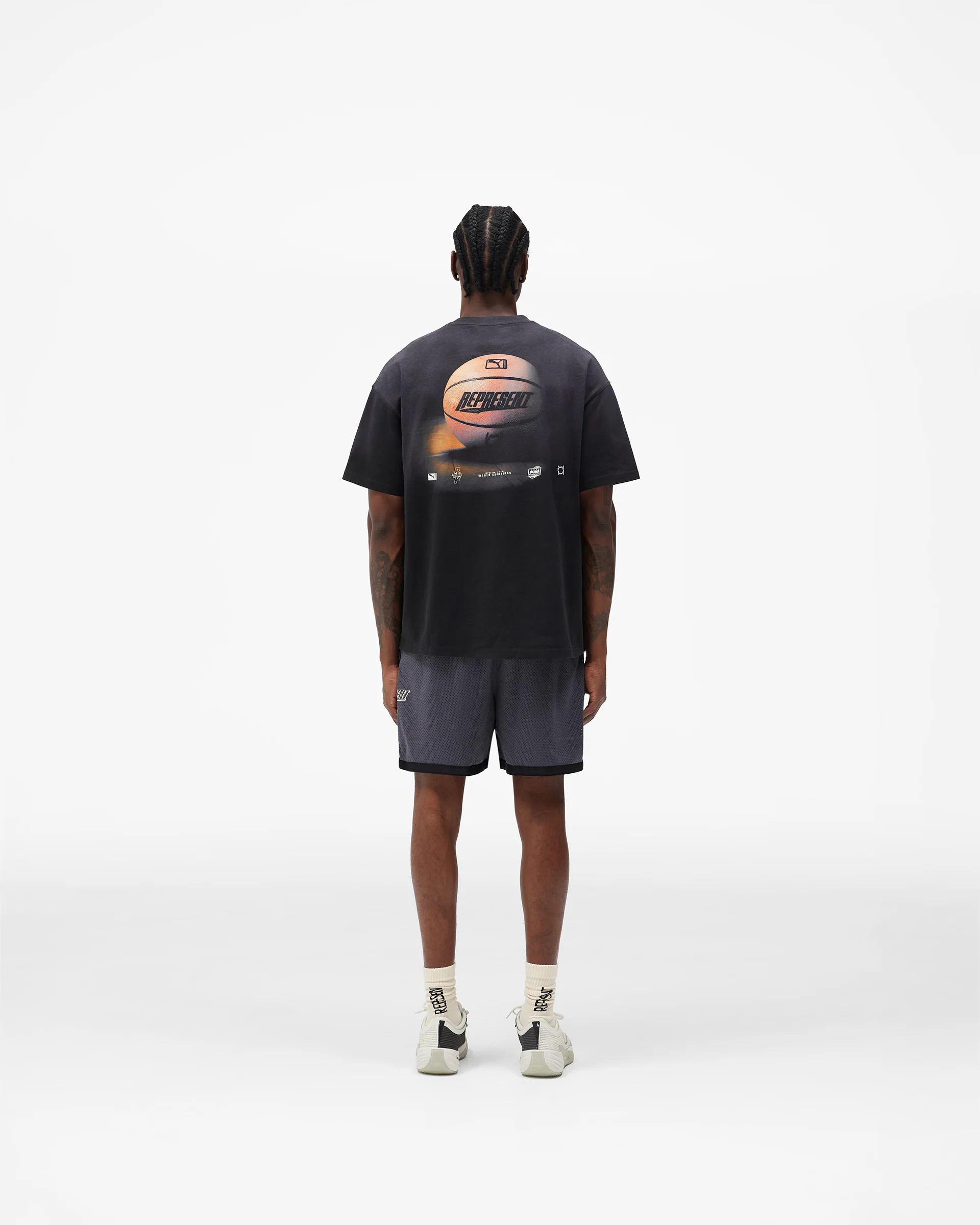 Represent X Puma T-Shirt - Puma Black - Image 10