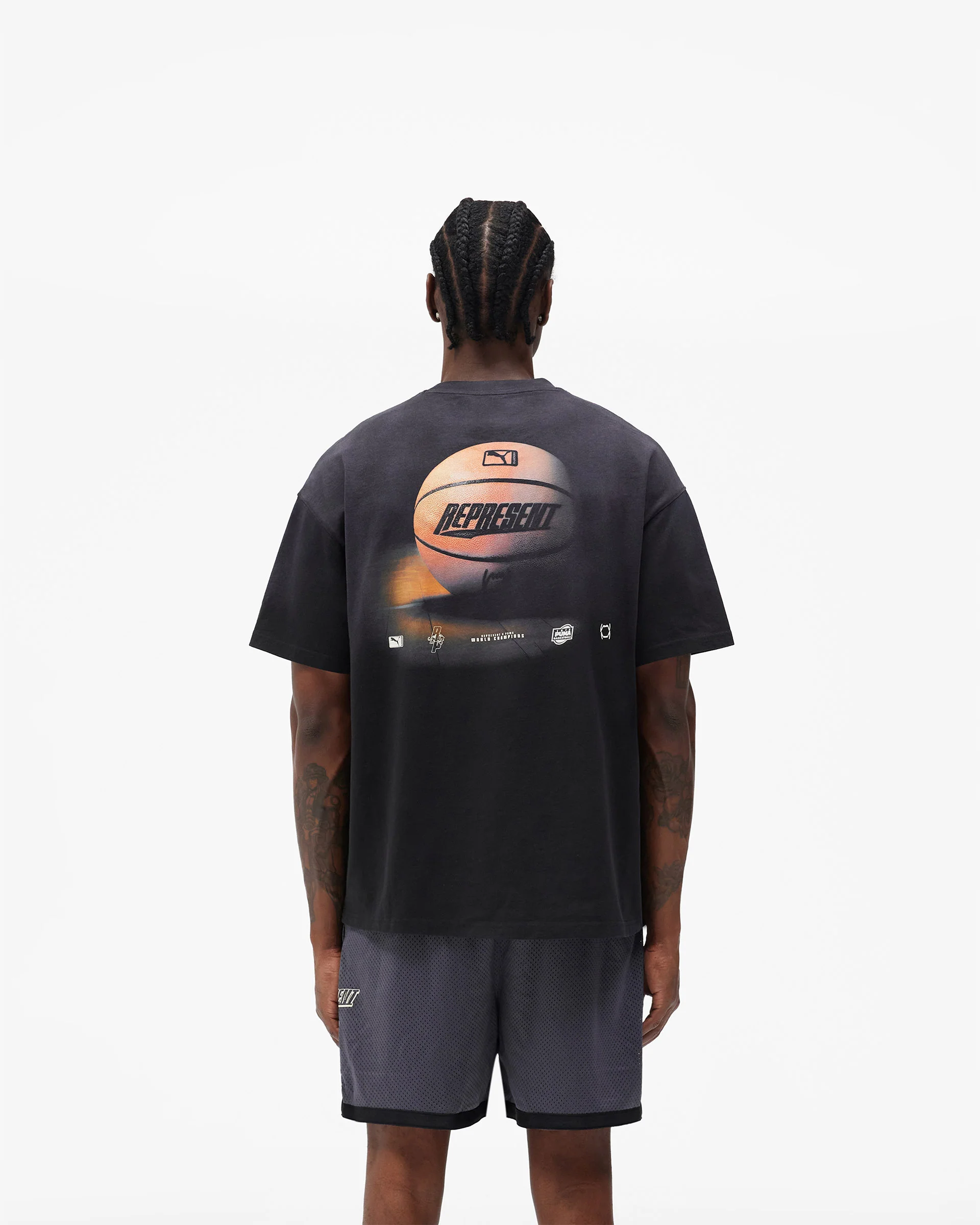 Represent X Puma T-Shirt - Puma Black - Image 6