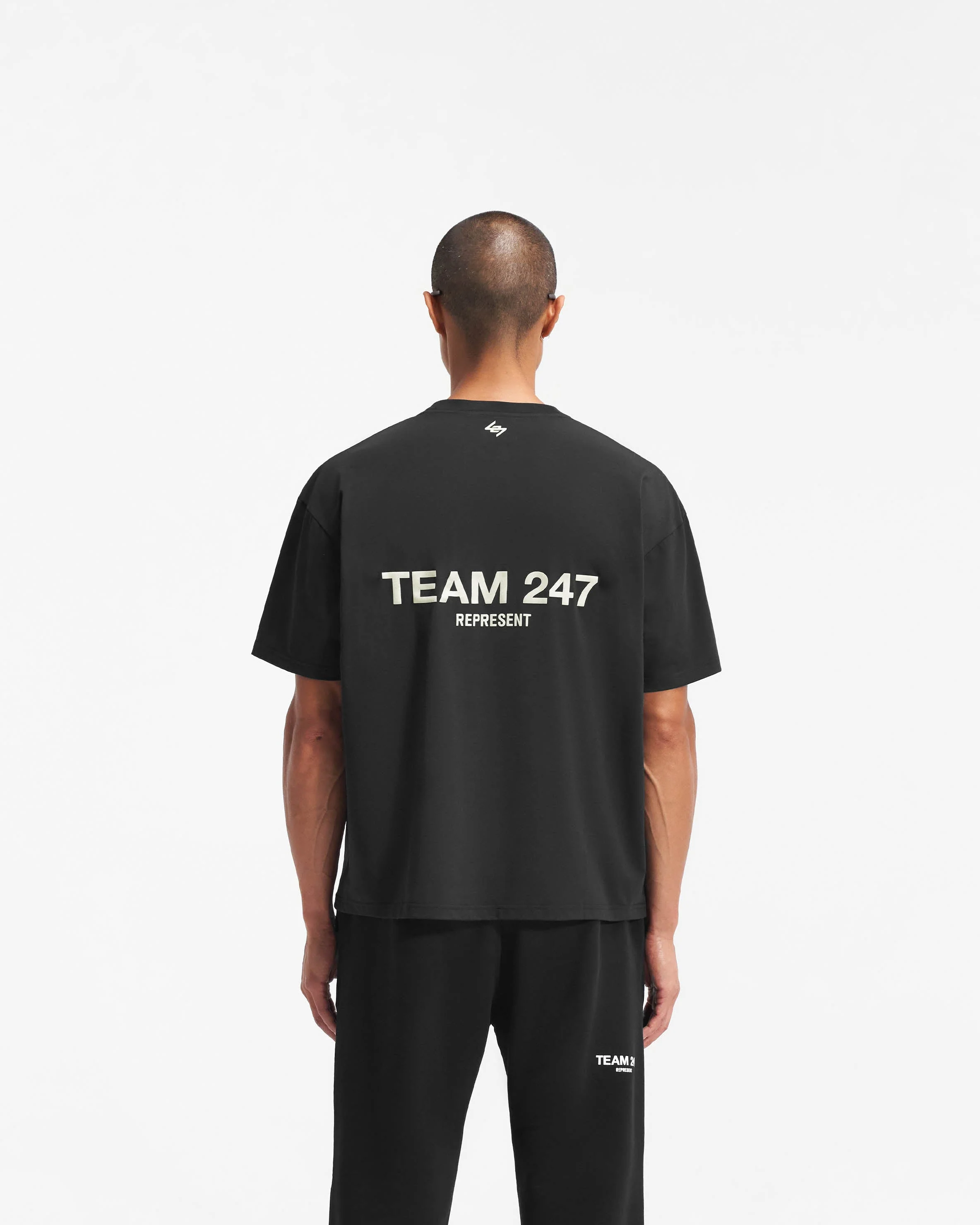 Team 247 Oversized T-Shirt - Black - Image 4