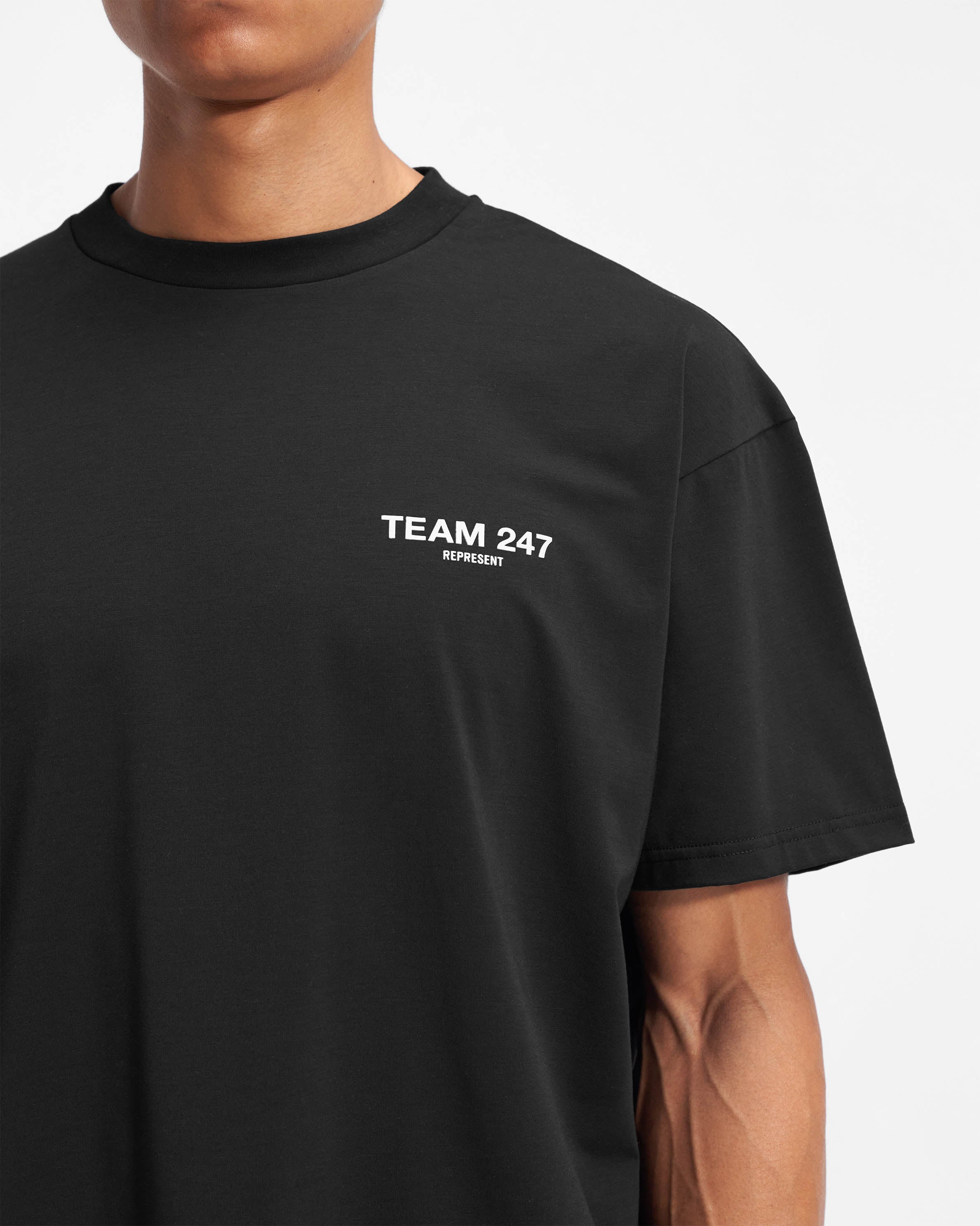 Team 247 Oversized T-Shirt - Black - Image 5