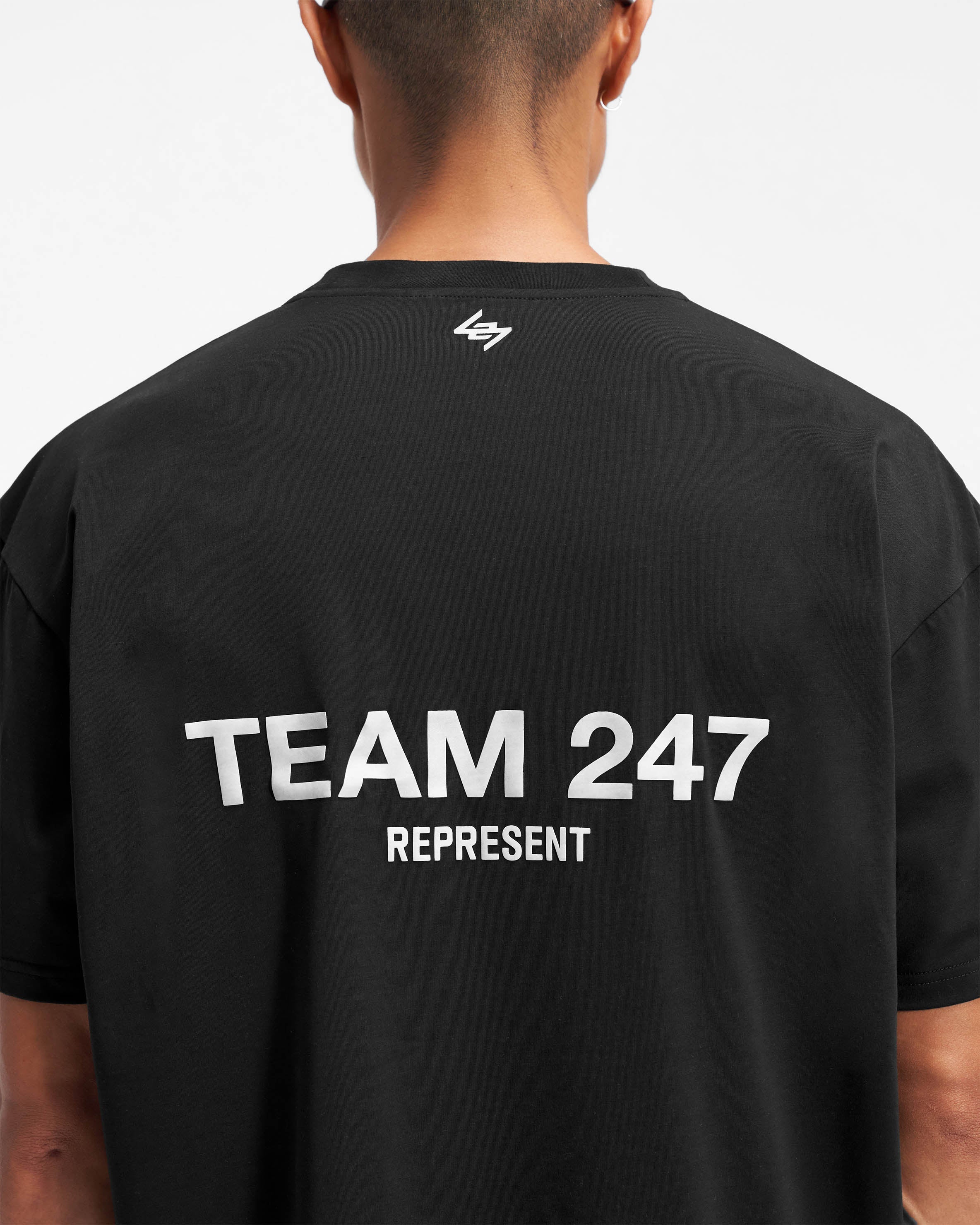 Team 247 Oversized T-Shirt - Black - Image 6