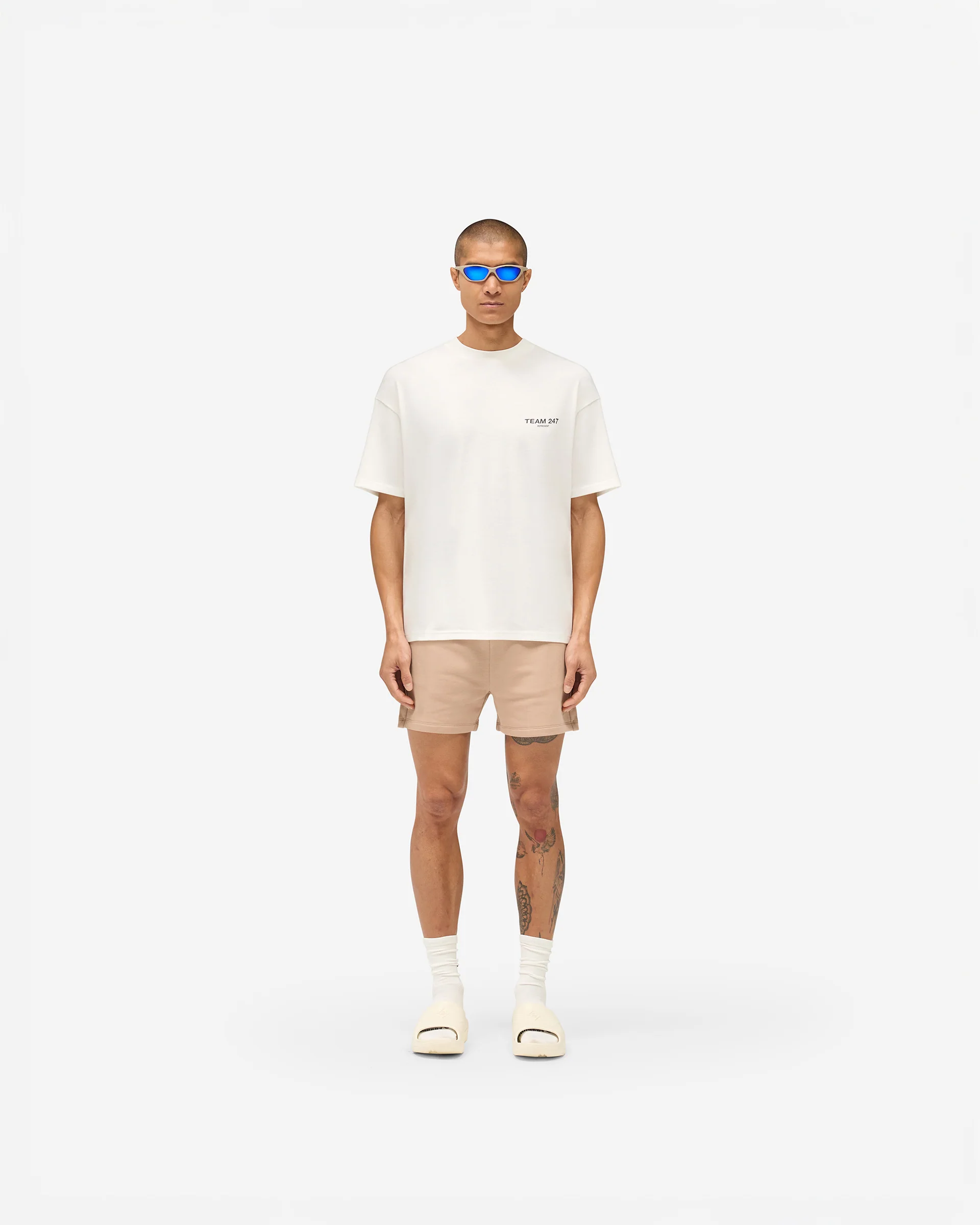 Team 247 Oversized T-Shirt - Flat White - Image 8