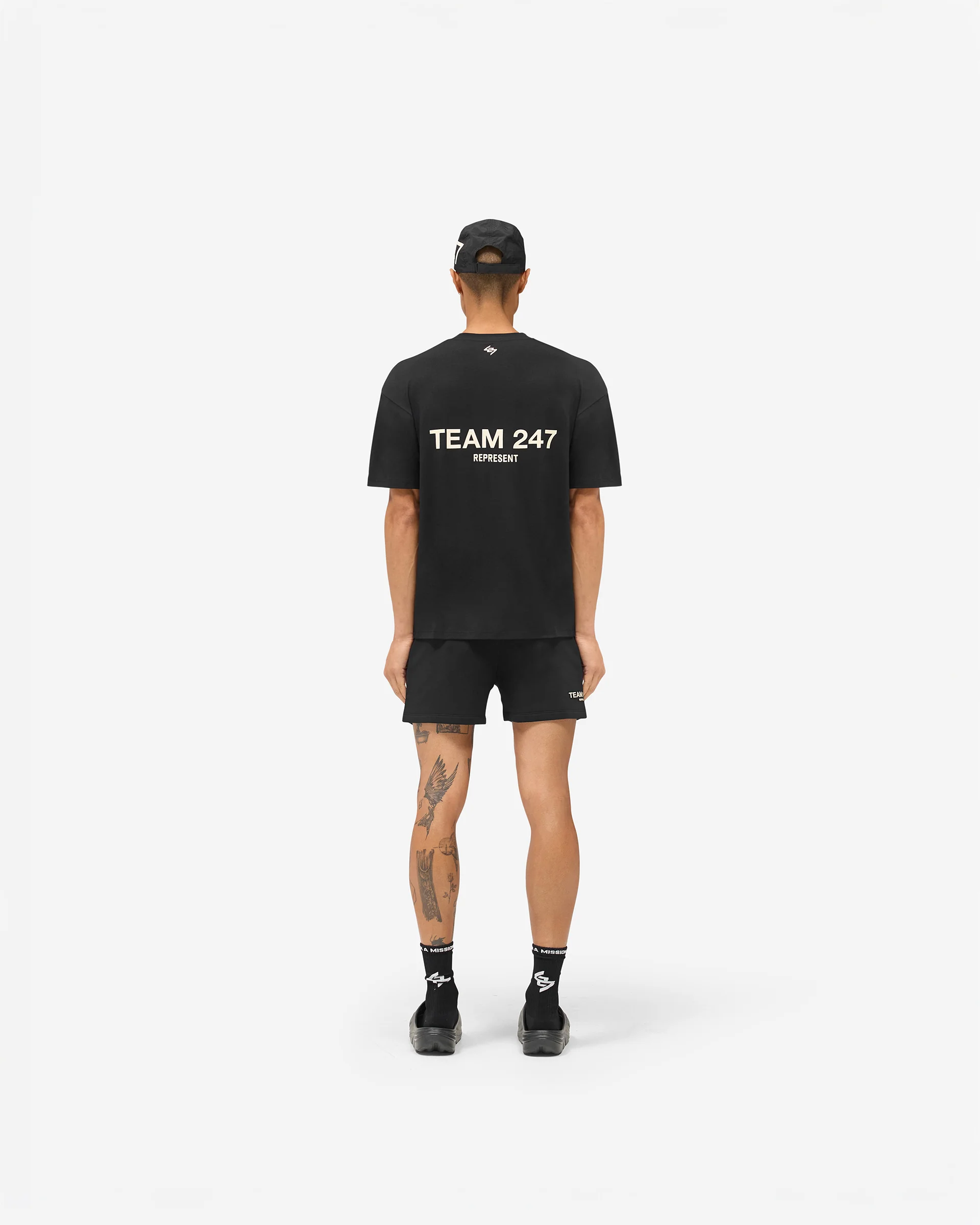 Team 247 Oversized T-Shirt - Jet Black - Image 10